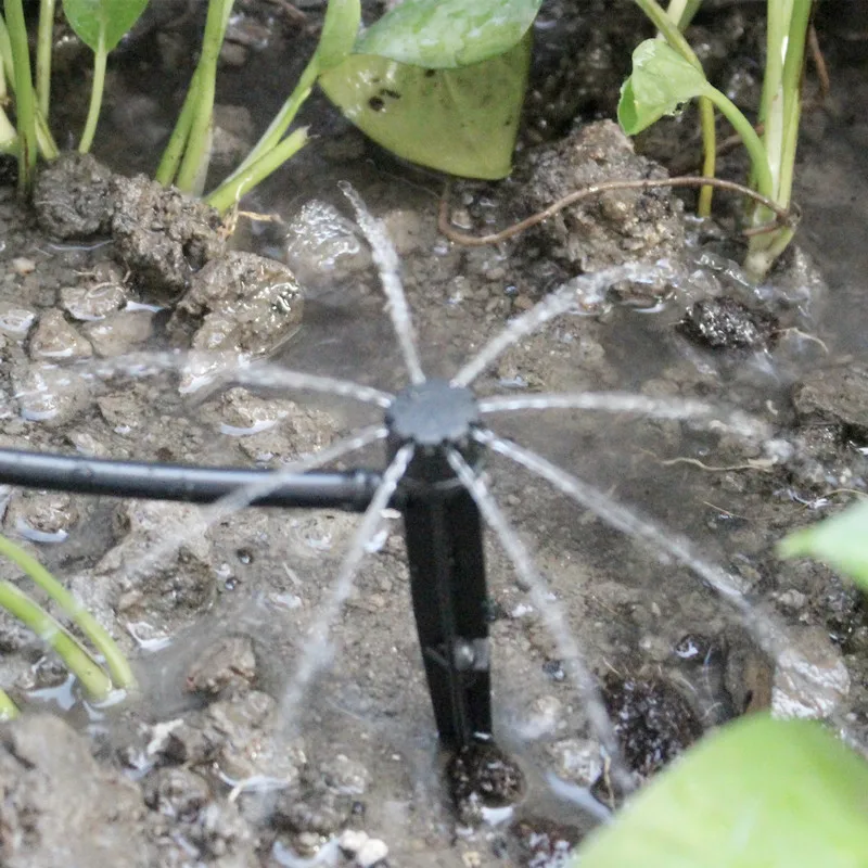 Настраиваемая мини чаша для капельного распылителя воды с 8 отверстиями|irrigation