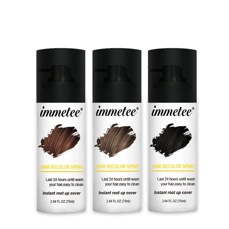 Иммэтээ волос Цвет спрей для при ремонте наполняют волосы светильник