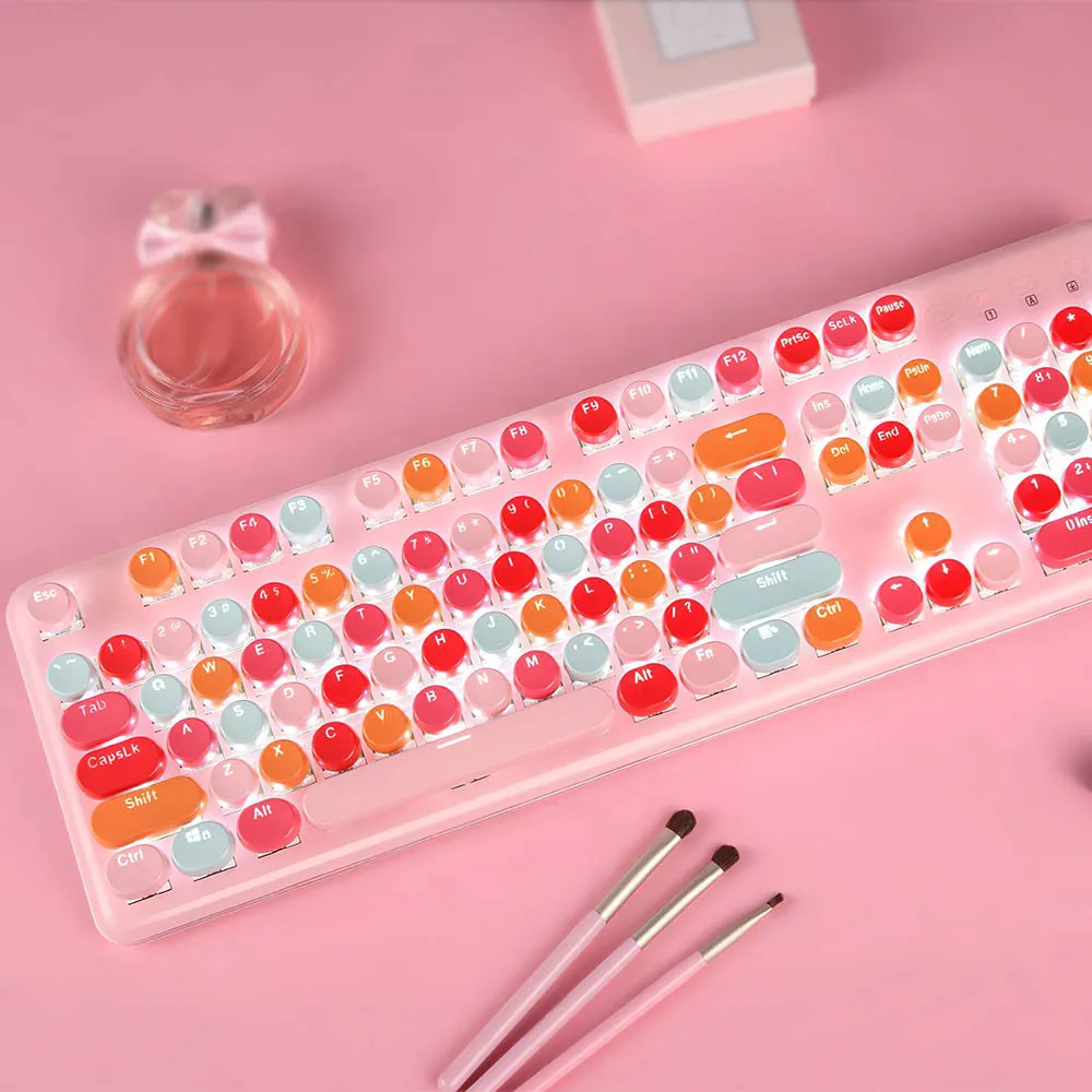 

Colorful Backlight Ergonomic Keyboard Mouse Kit For PC LaptopNew Gaming Keyboard And Mouse Sets Backlight Usb Mechanical