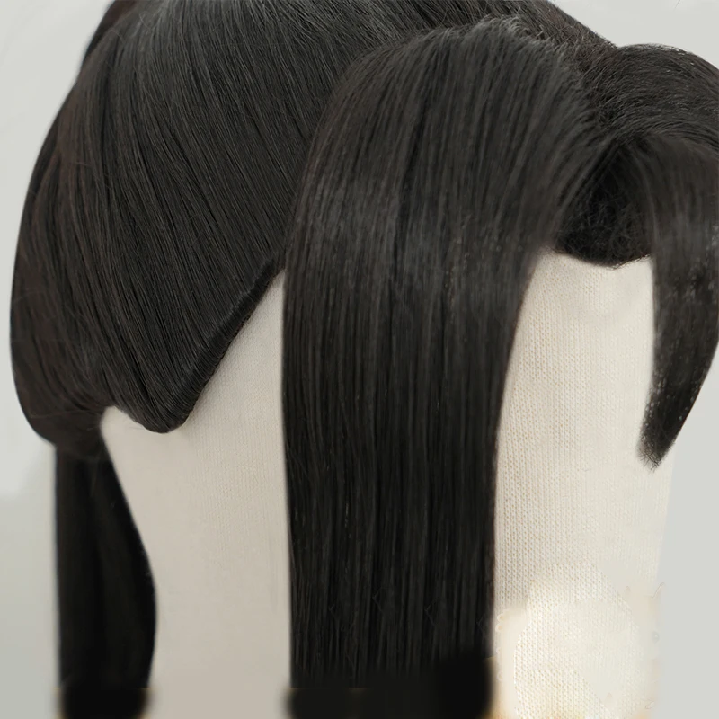 Grandmaster of Demonic Cultivation Wen Ning Long Wig Synthetic Hair Cosplay Prop Party Decor for Men Boy Gift 1 pcs | Тематическая