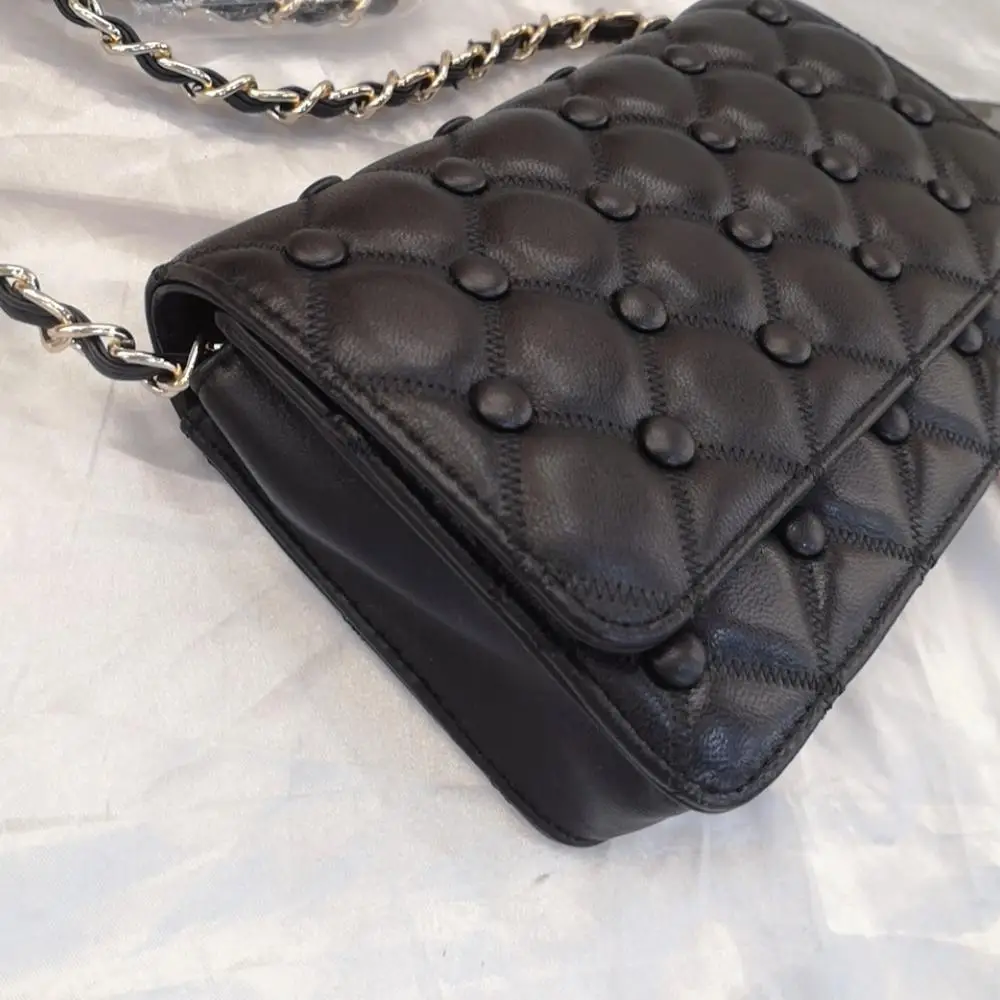 

free shipping 2020 the new style mini cute size hot wind genuine leather sheepskin women one shoulder bag crossbody bag 20cm