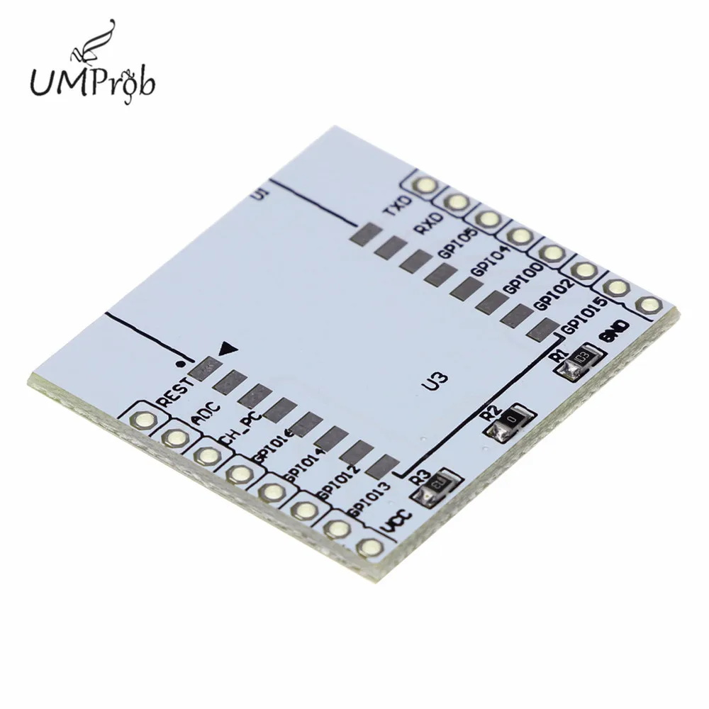 10 шт. серия портов wi fi ESP8266 модуль адаптера с IO разъемом разъем для питания