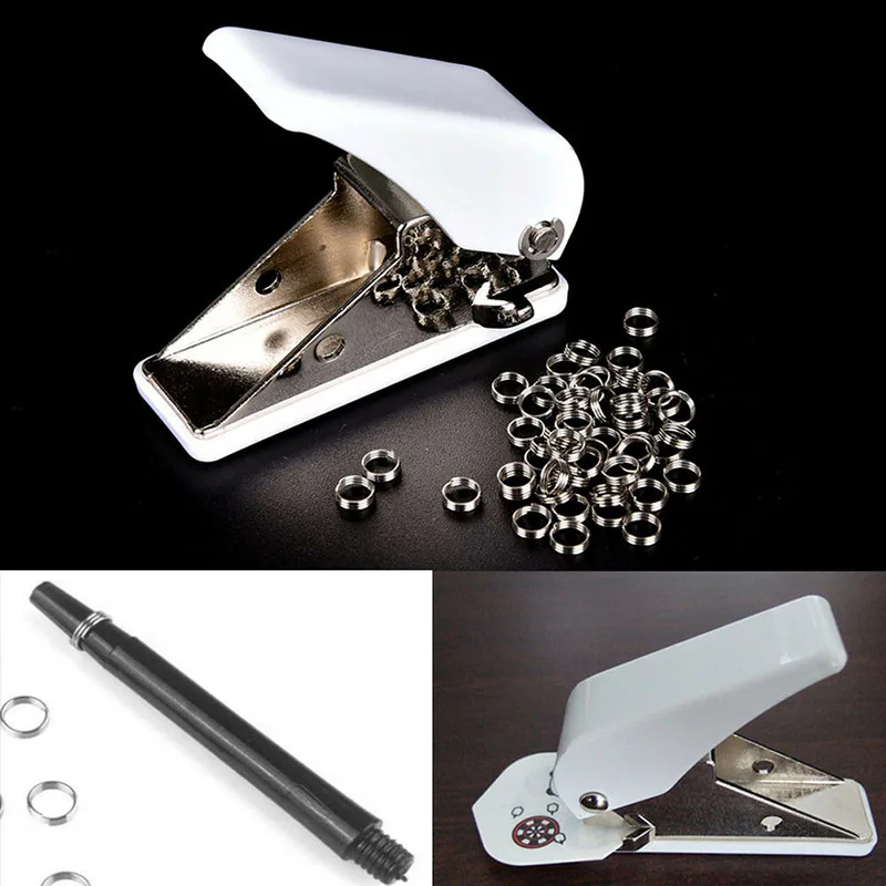 

Metal Lock Protective Ring Flight Punch Assembly Kit Arrow Darts Wing Attachment