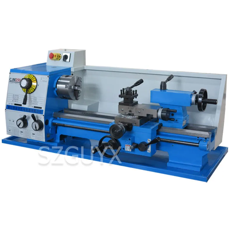 Desktop multifunctional variable speed lathe All metal gear household machine tools industry Woodworking machining tool | Инструменты