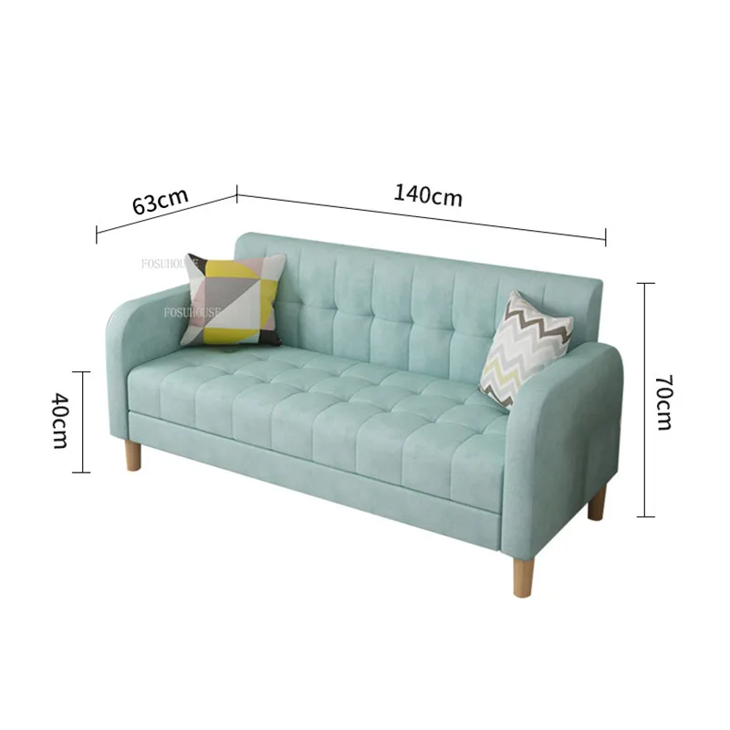 Диваны для маленькой квартиры в скандинавском стиле домашняя мебель современное