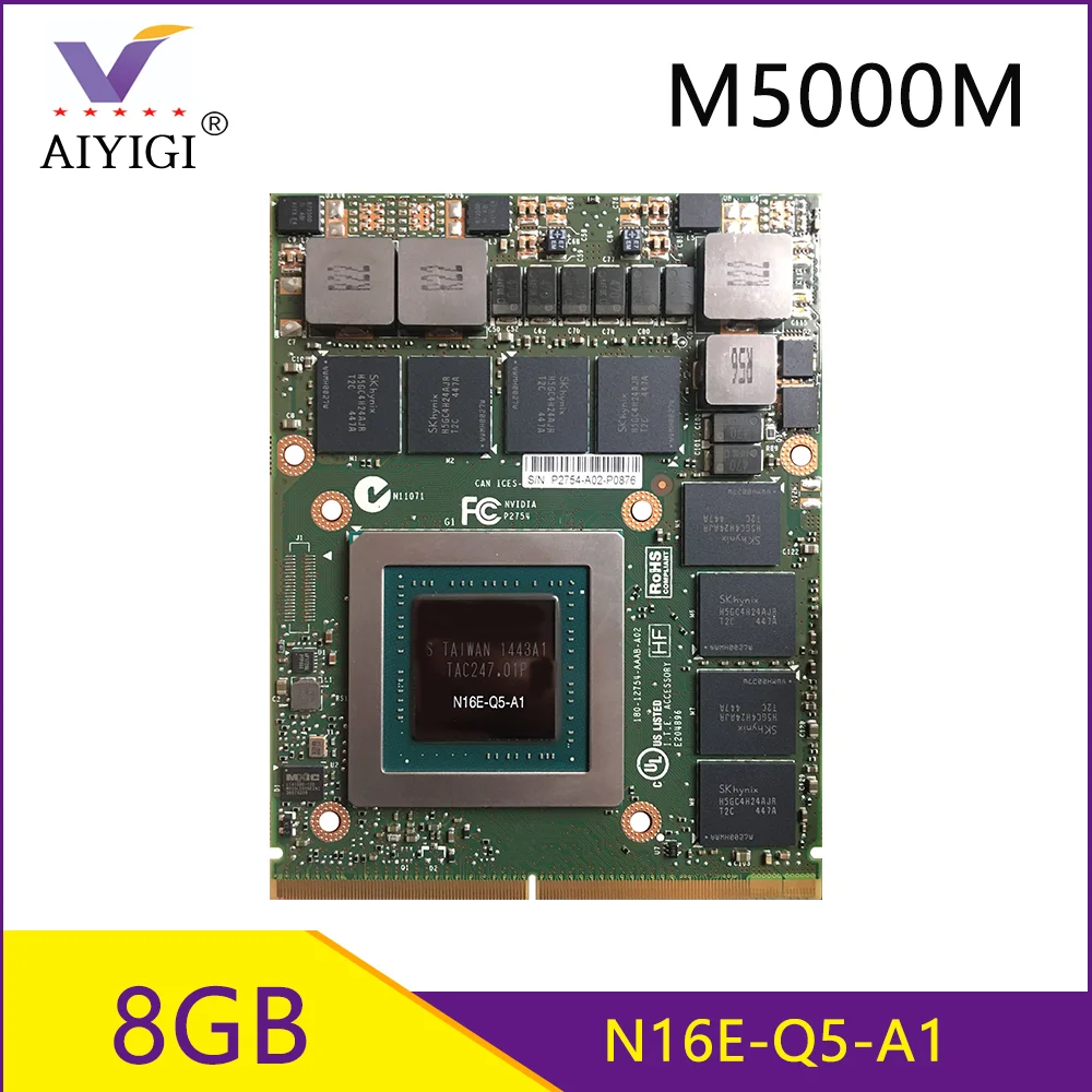 Квадро M5000M M5000 GDDR5 8 Гб Видео Графика карты N16E Q5 A1 с X скоба для HP Zbook17 G3 Dell M7720 M7710 M6800