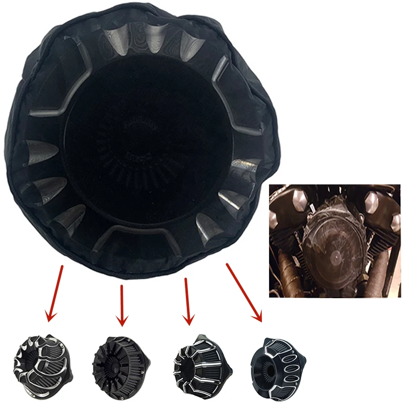 Мотоциклетный Воздушный Фильтр защитный чехол от дождя для Harley Dyna Sportster Touring Softail