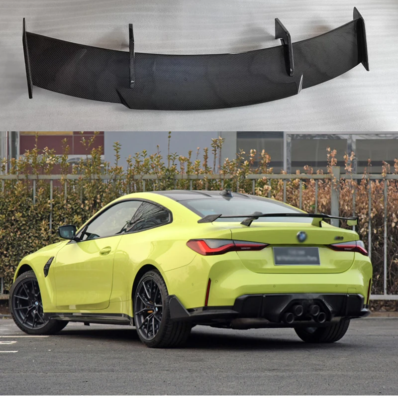 

M4 M performance Style GT Carbon Fiber Modified Rear Trunk Universal Spoiler For BMW M1 M3 M4 M5 M6 G22 G23 G80 G82 G14 F32 F36