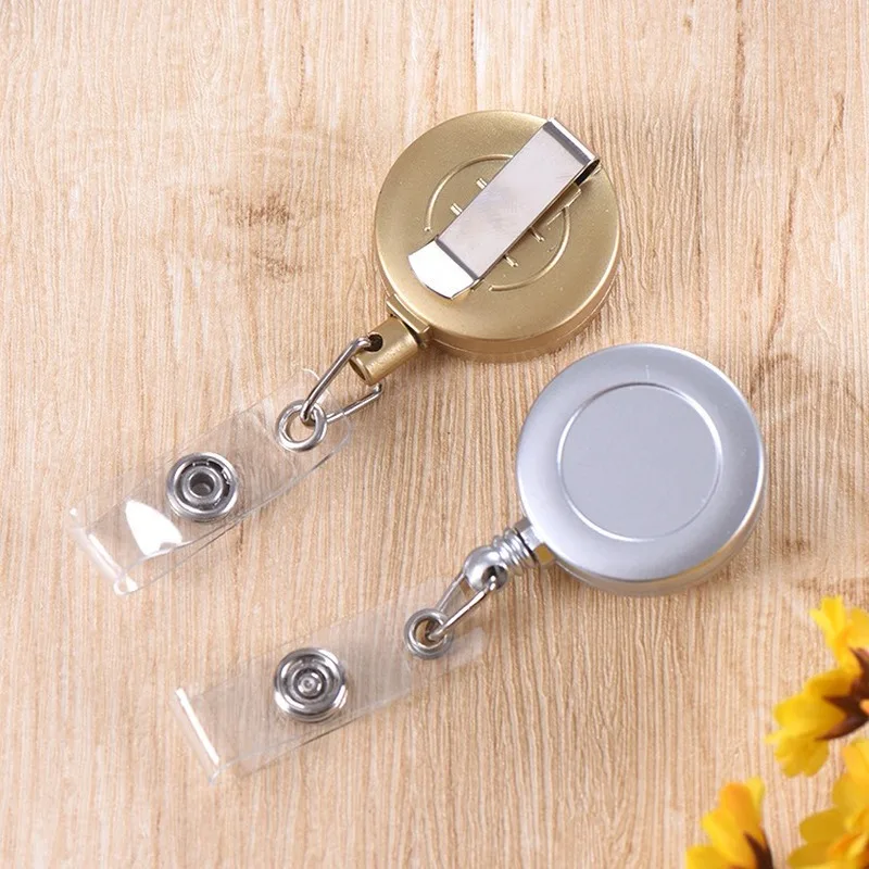 

Retractable Nurse Badge Reel Clip ID Badge Cute for Name Card Holder for Student Staff Exhibition Supplies