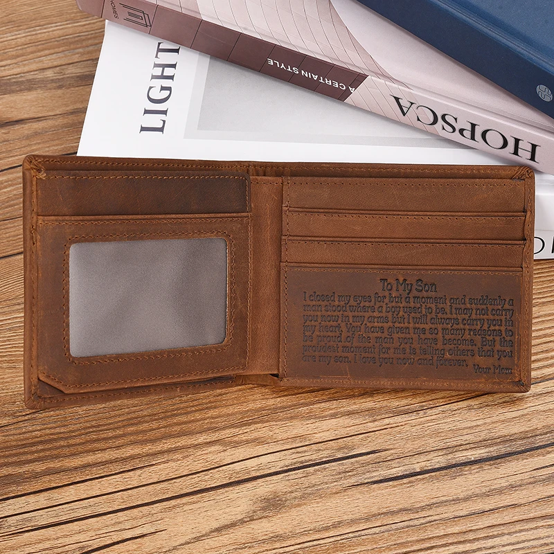 

2021 Wallet for Men Women Crazy horse Leather Vintage Card Holder Coin Purse Customized Bag Inventory Clearance Small Wallets