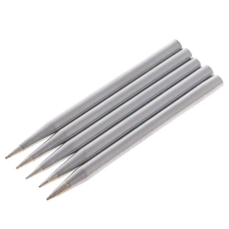 

2021 New 5 Pcs 40W Replacement Soldering Iron Tip Lead-Free Solder Tip