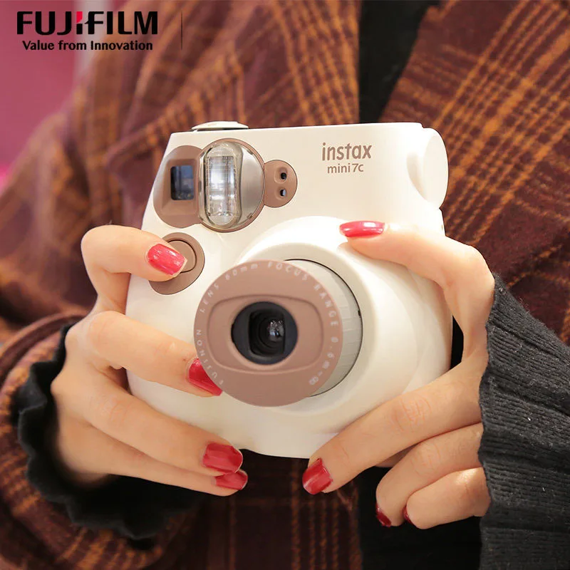 Однократная мини камера Fuji instax mini 7C Polaroid Mini7C подарок для ребенка|Плёночные и