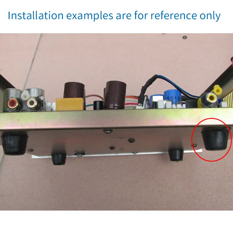 UNISIAN 4 шт. аудио Динамик стенд футов усилитель ножки для ящика площадку