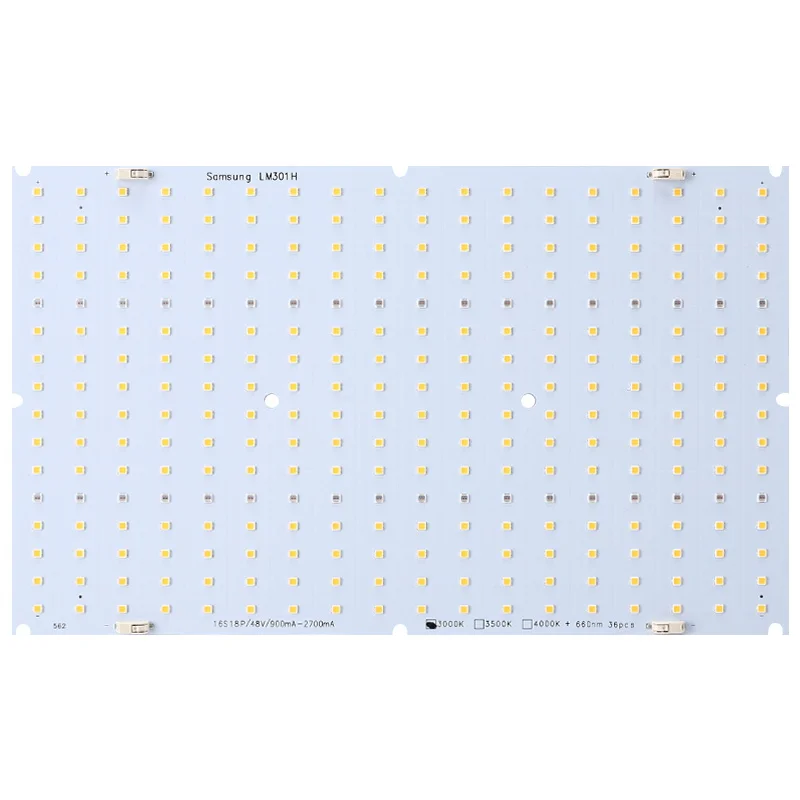 Samsung QB288 Квантовая Светодиодная лампа LM301B LM301H 3000K 3500K 660nm УФ ИК теплоотвод Meanwell 120 Вт