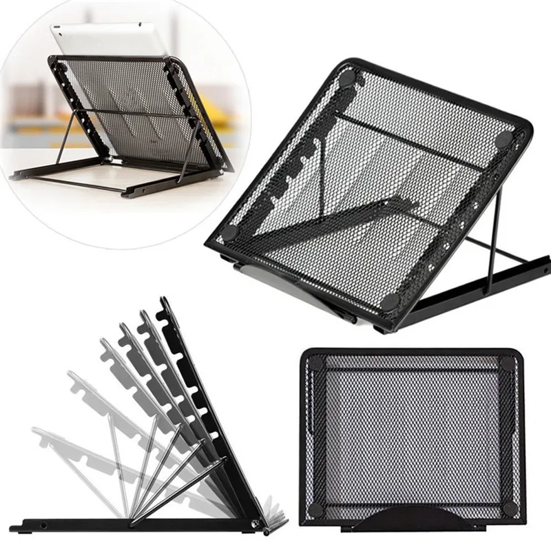 

Portable Adjustable Laptop Notebook Table Stand Tray Lazy Foldable Computer Desk