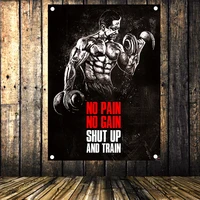 motivational posters for gym success quote wall art inspired by crossfit and gym exercise workout for weight loss cardio a2