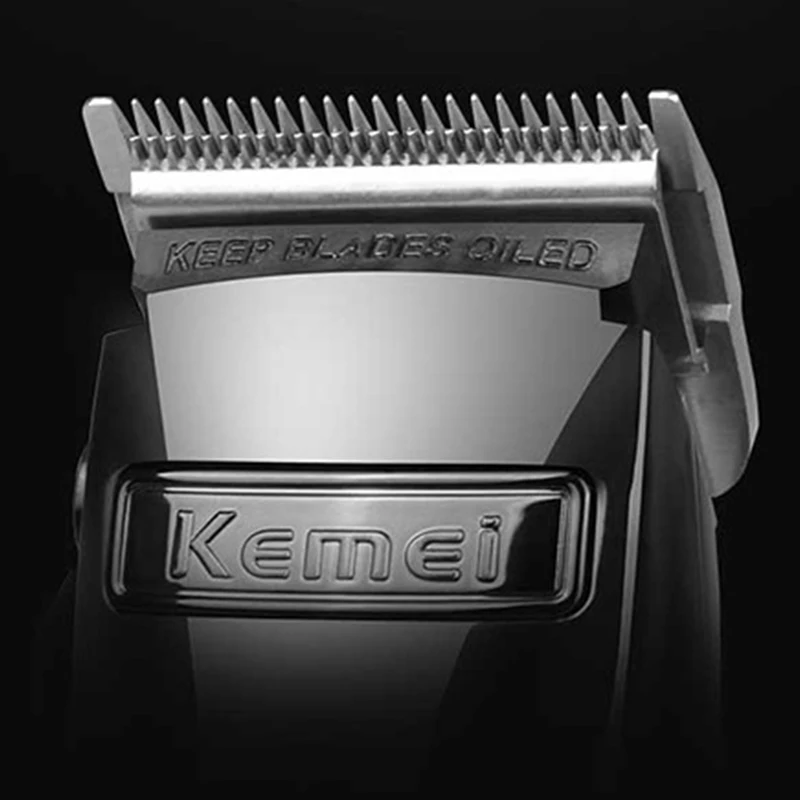 Мощная машинка для стрижки волос Kemei резки Keimei Kamei полностью Металлическая Kimei Kemey