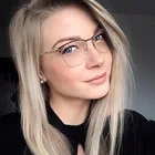 Женские очки с защитой от сисветильник, модная дизайнерская оправа для очков UV400, женские очки с защитой от синего света, оптические очки по рецепту для женщин