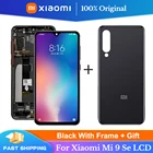 Дисплей Amoled для Xiaomi Mi 9 SE, сменный сенсорный ЖК-экран с отпечатком пальца 10, для Mi9 SE, M1903F2G, ЖК-дисплей + крышка батарейки