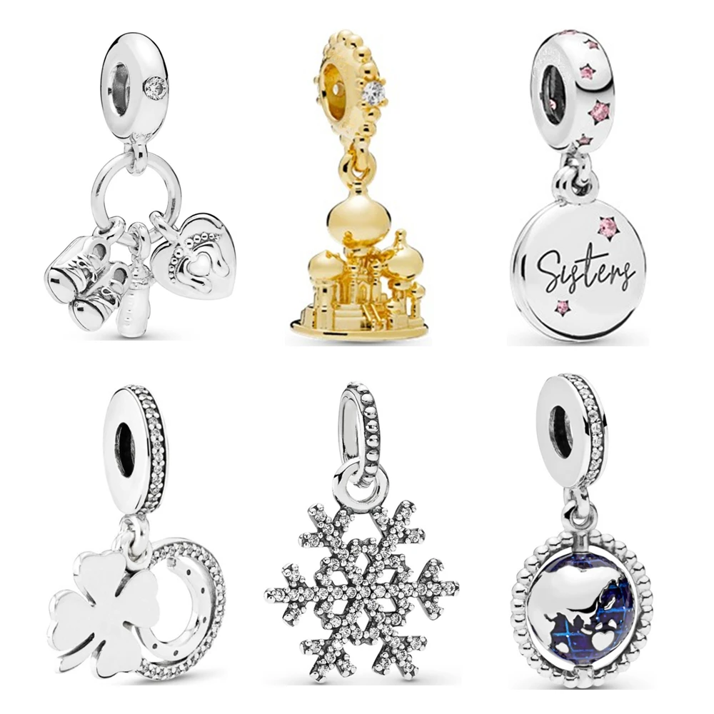 Fit Pandora браслет ожерелье DIY женские ювелирные изделия новые оригинальные