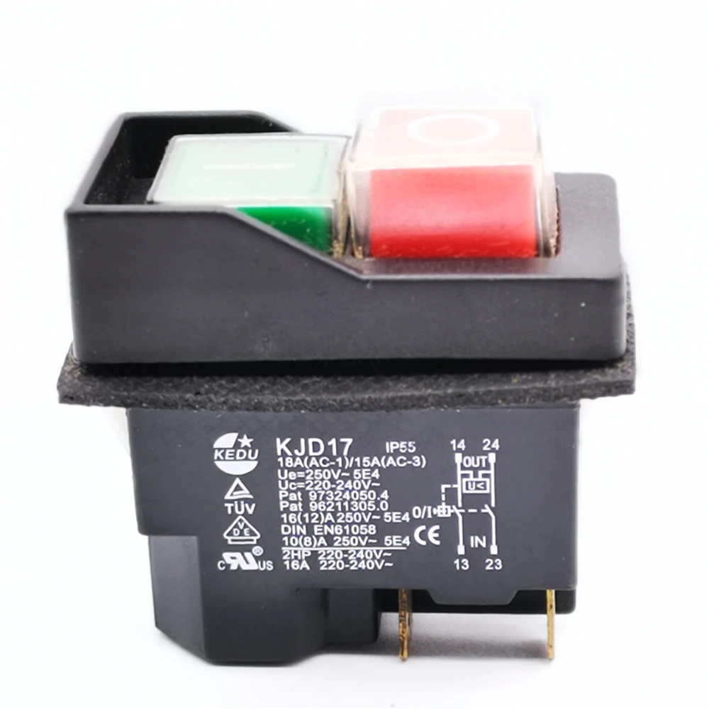 5 контактный водонепроницаемый магнитный взрывозащищенный кнопочный