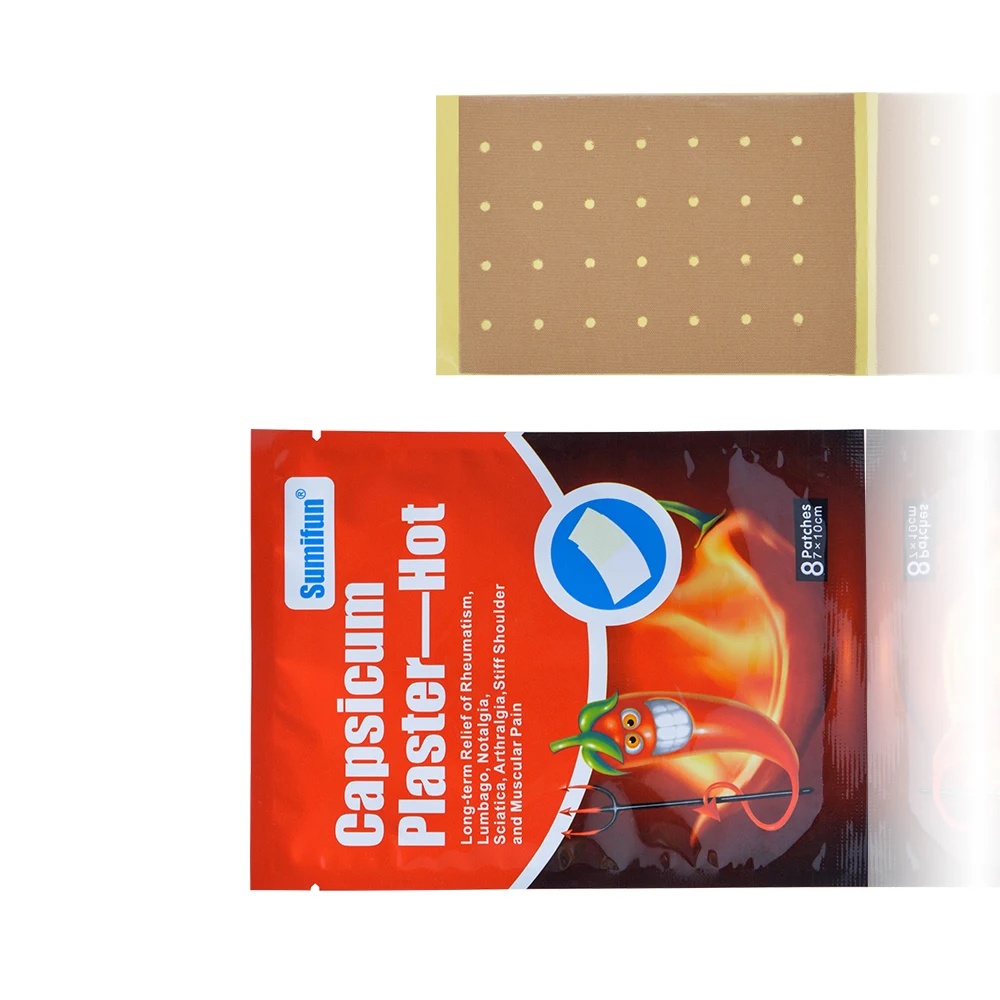 

40PCS Chinese Capsicum Plaster Neck Shoulder Pain Relieving Patch Muscle Strain Pain Back Pain Knee Joint Ache Plaster D0674