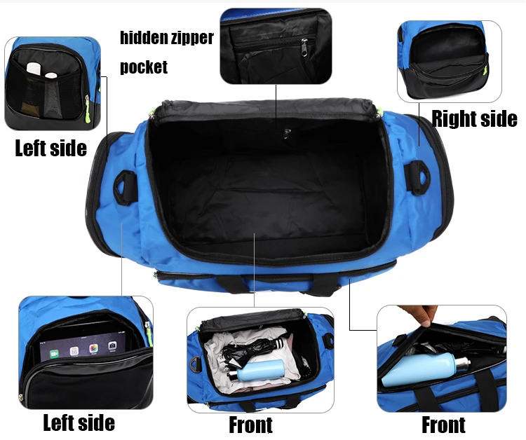 Вместительная Водонепроницаемая дорожная сумка для женщин и мужчин спортивные