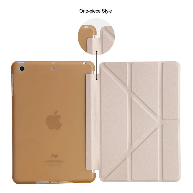 Умный чехол для ipad mini 3 2 1 из искусственной кожи, чехол с функцией автоматического сна/пробуждения, защитный чехол для apple ipad mini1 mini2 mini3