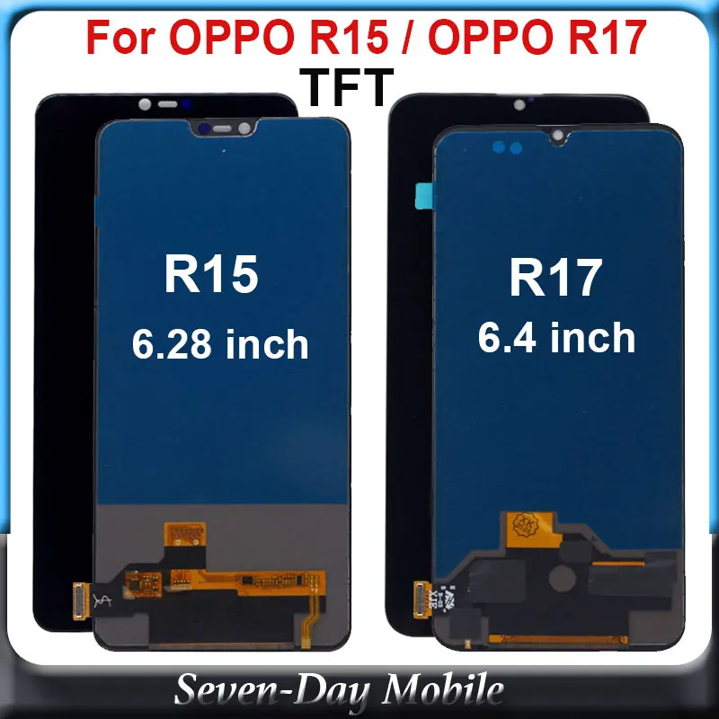 ЖК дисплей для OPPO R15 100% испытано сменный дигитайзер сенсорного экрана Oppo R17 R 17