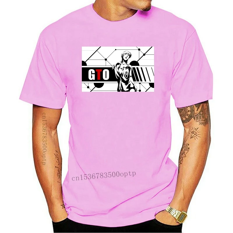 

New GTO T Shirt Men Picture Custom Japan Anime Top design Casual Tees Round Neck Short-sleeved Nice