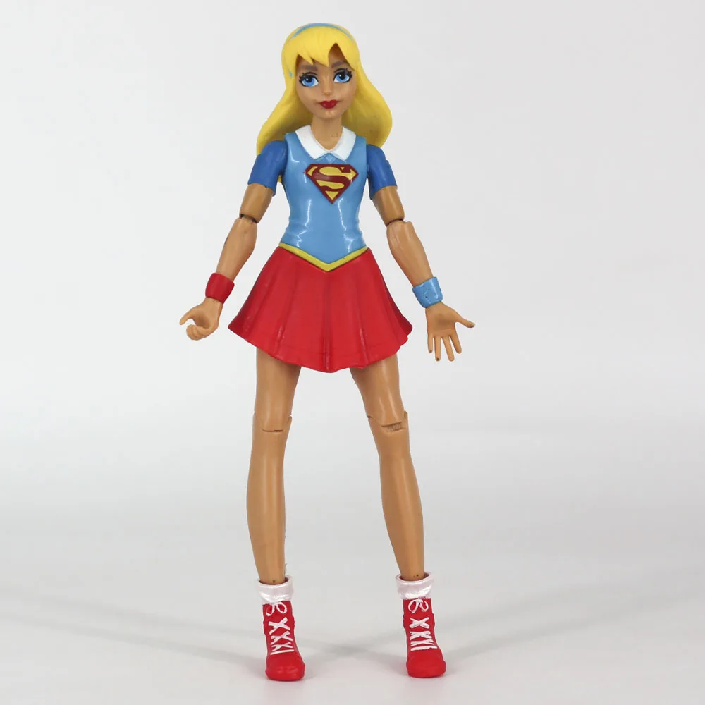 Оригинальная фигурка DC Wonder Woman Супергерои Бэтмен супер девушка модель BJD куклы игрушки для детей Justice League - Цвет: superwomen