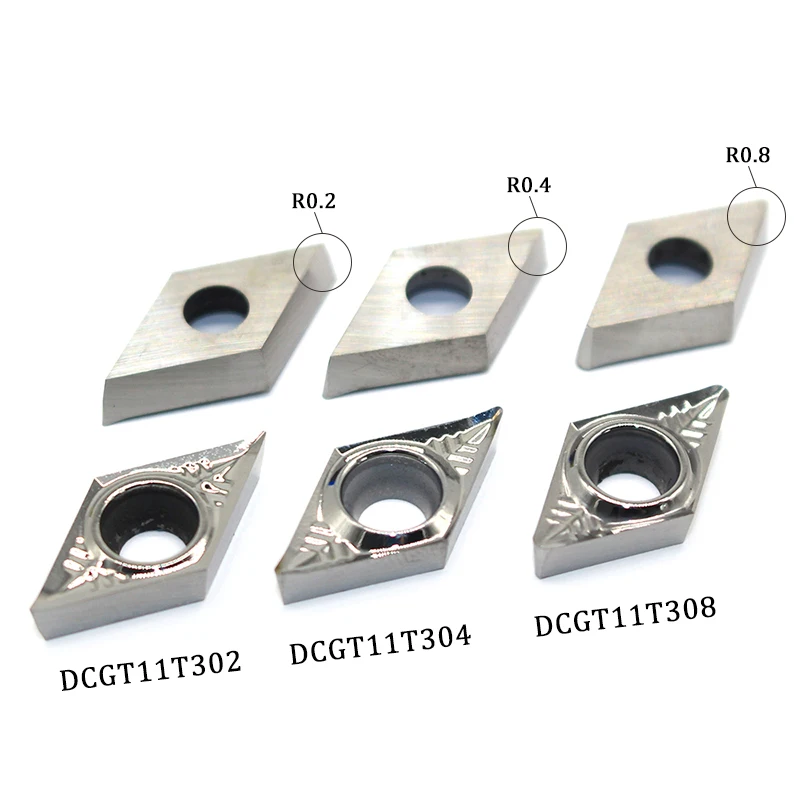 DCGT11T302 DCGT11T304 DCGT11T308 AK H01 100% original Insert Milling Cutter Aluminum Alloy CNC Lathe Tool Processing | Инструменты