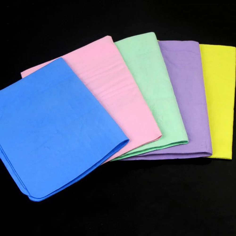 Car Magic Towel Cloth Absorber Synthetic Chamois Leather Goods Washing carros Exterior Automobile Boutique New Hot | Автомобили и