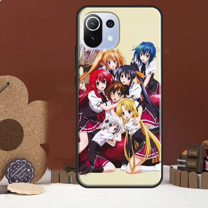 Школьный чехол DxD для Xiaomi Mi 11T Pro 9T 10T 11 Lite Ultra POCO X3 F2 F3 M3 M4 задняя крышка | Мобильные