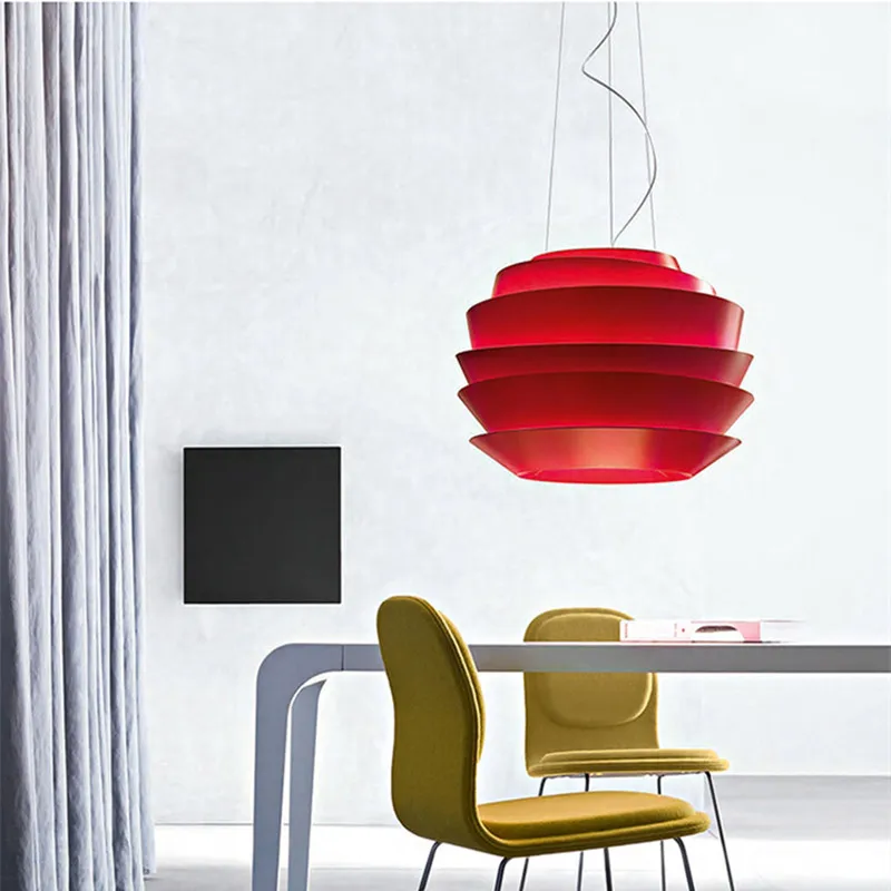 Скандинавский креативный художественный волнистый подвесной светильник