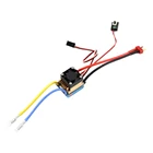Водонепроницаемый 320A ESC Матовый регулятор скорости для щеточного двигателя 550 540 с Т-образным тормозом для радиоуправляемой лодки грузовика Багги vs HobbyWing 1060