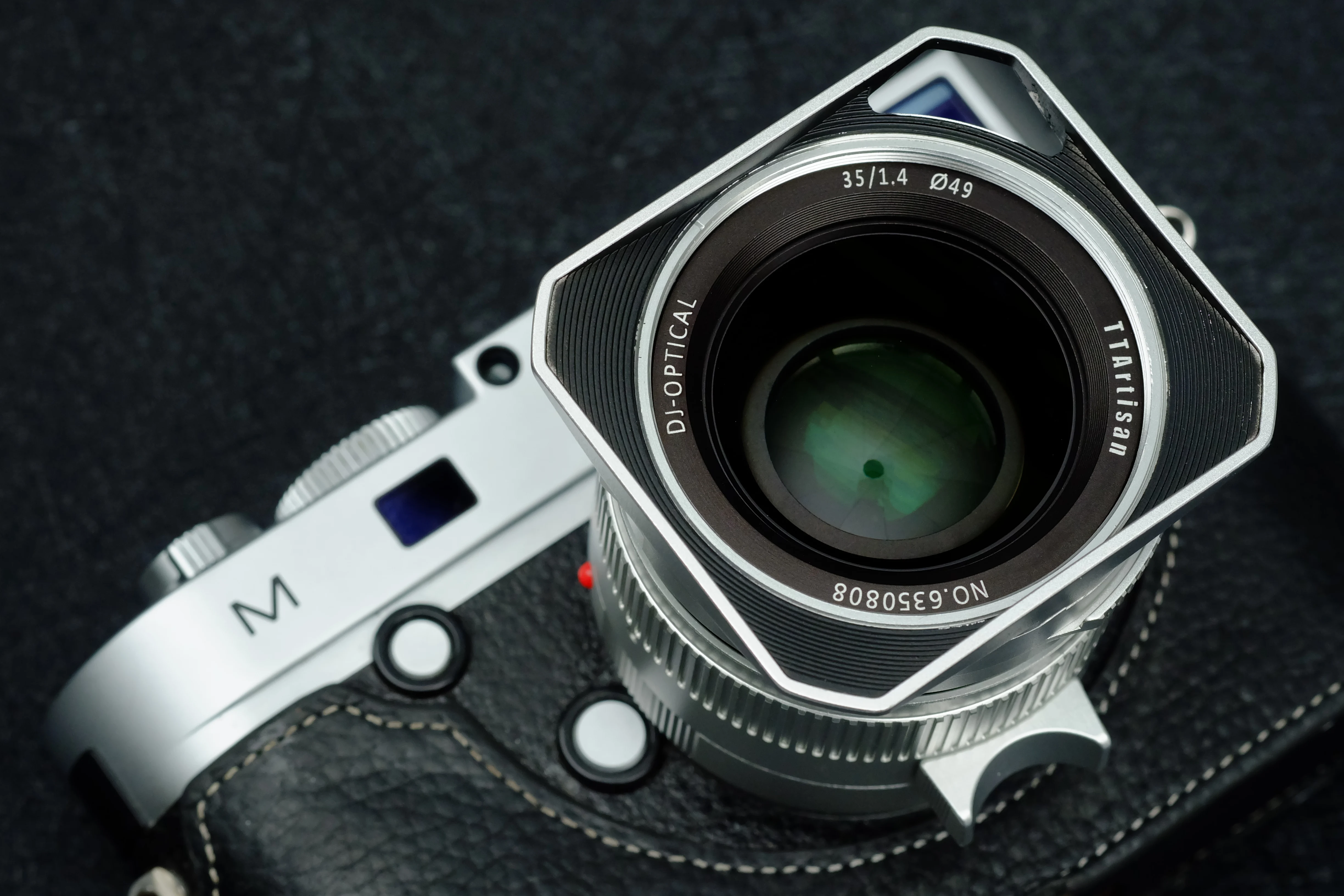 Объектив TTArtisan 35 мм F1.4 для камер Leica с M Mount таких как объективом M240 M3 M6 M7 M8 M9 M9p
