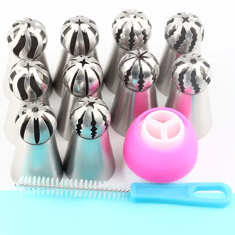 13 шт. русская Сфера кремовая глазурь конвейерное покрытие насадка Кондитерские