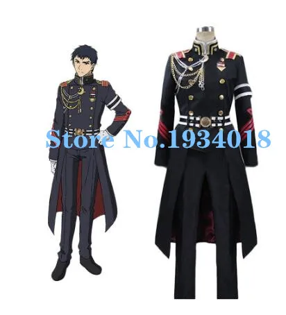 

Seraph of the End Kureto Hiragi Cosplay Costume Tailor Made