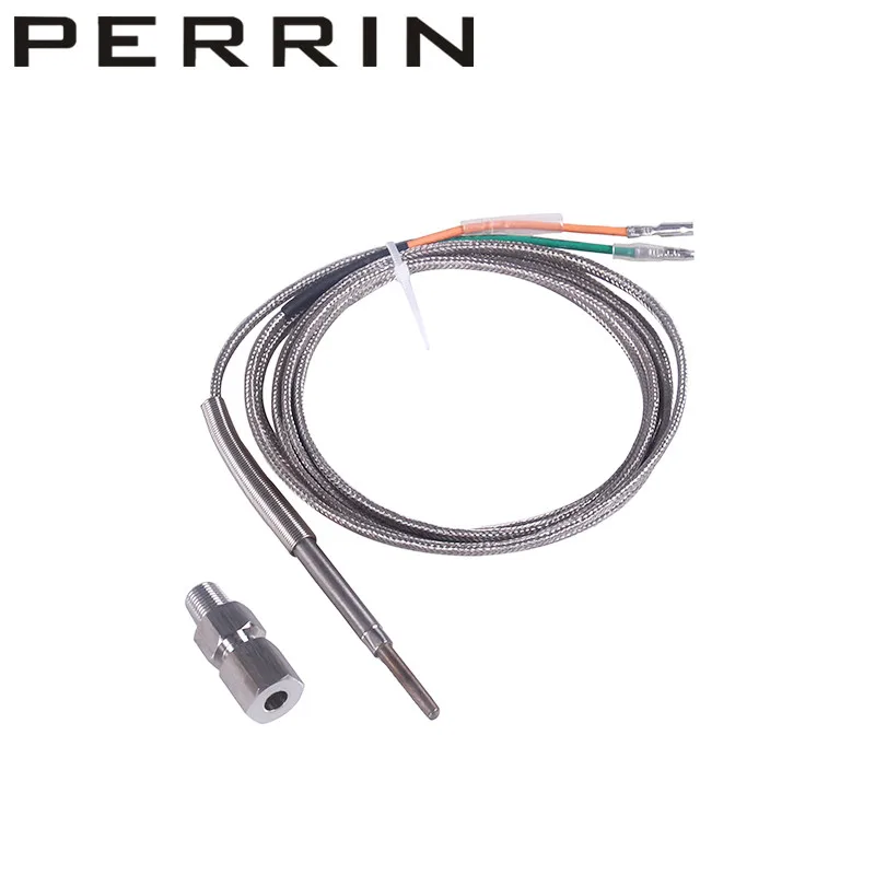 Exhaust gas Temp sensor 2m EGT K Type Thermocouple Probe Temperature Sensors Threads Sensor | Автомобили и мотоциклы