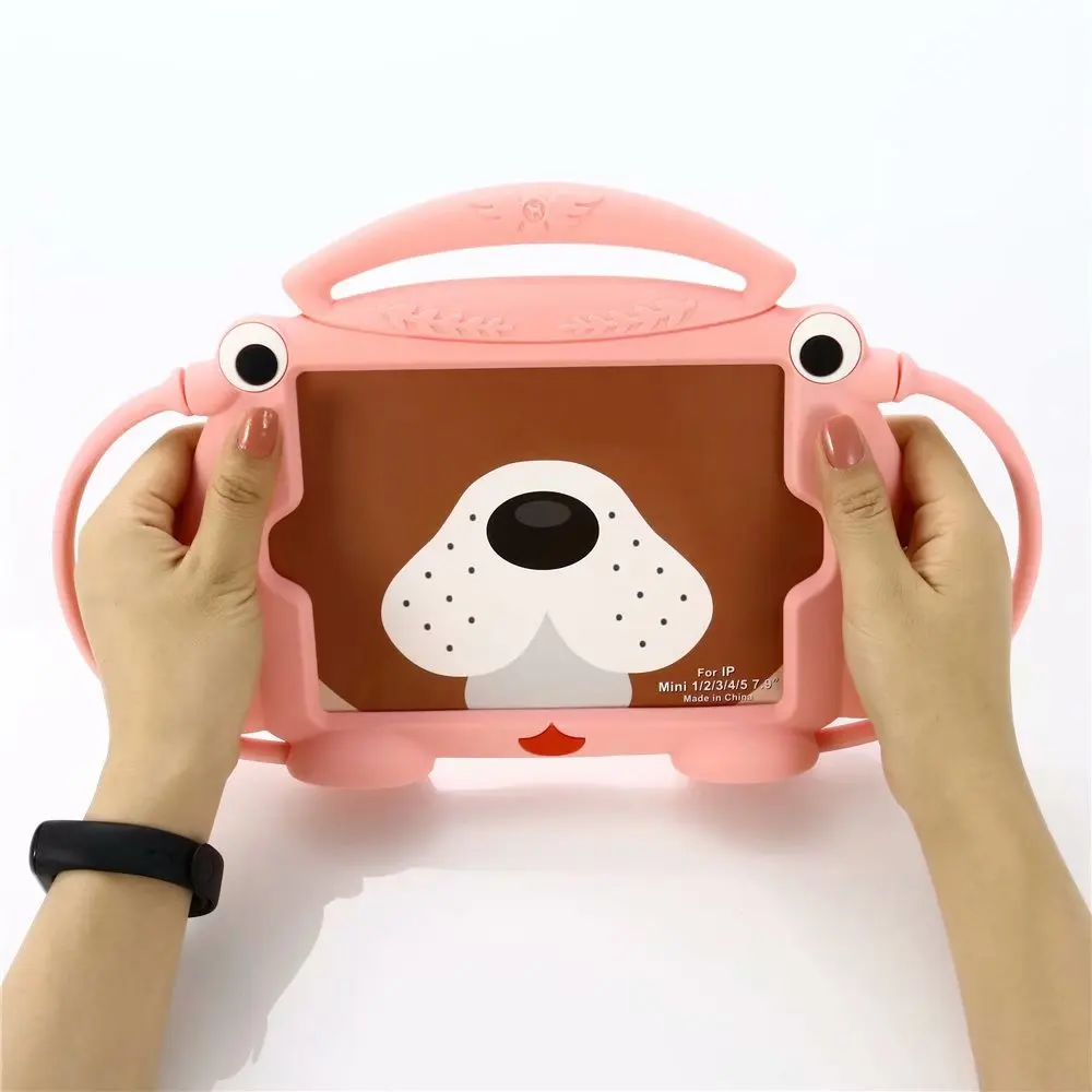 

Silicone Case for IPad Mini 5 4 3 2 1 7.9 Kid Friendly Carry Shockproof Washable Stand Tablet Case for IPad Mini 4 7.9inch Funda