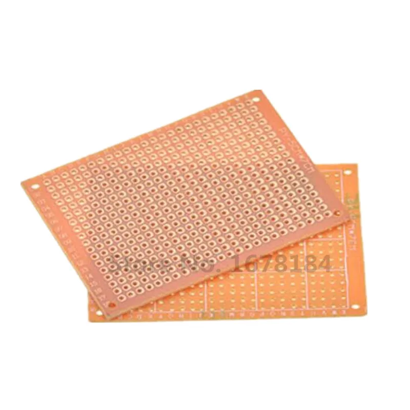 2 шт. 5*7 см pcb Прототип бумаги медь PCB Универсальный Эксперимент Матрица печатная