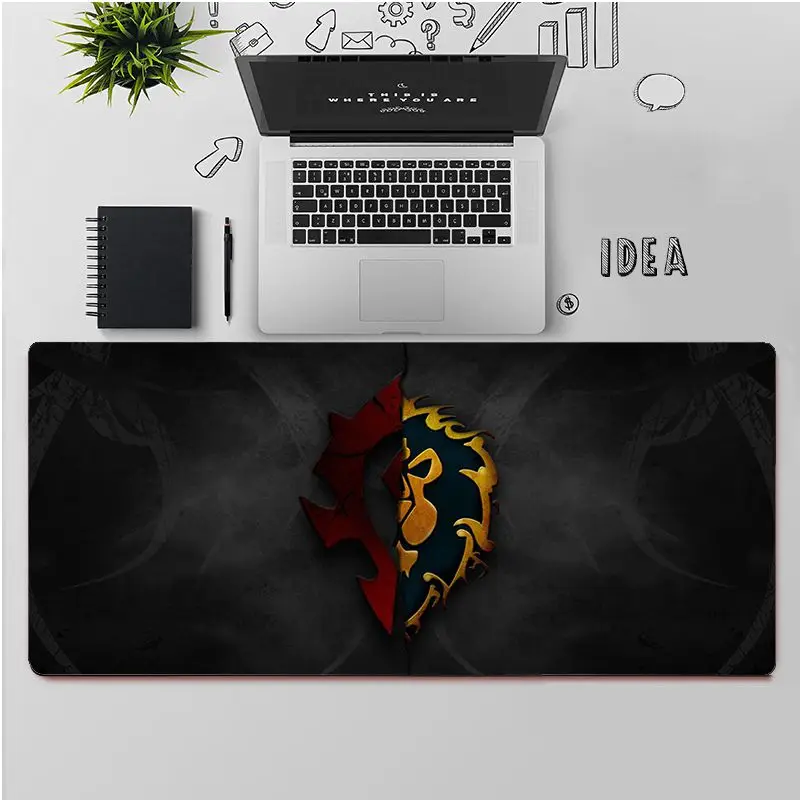 

FHNBLJ High Quality World of Warcraft Beautiful Anime Mouse Mat Free Shipping Large Mouse Pad Keyboards Mat