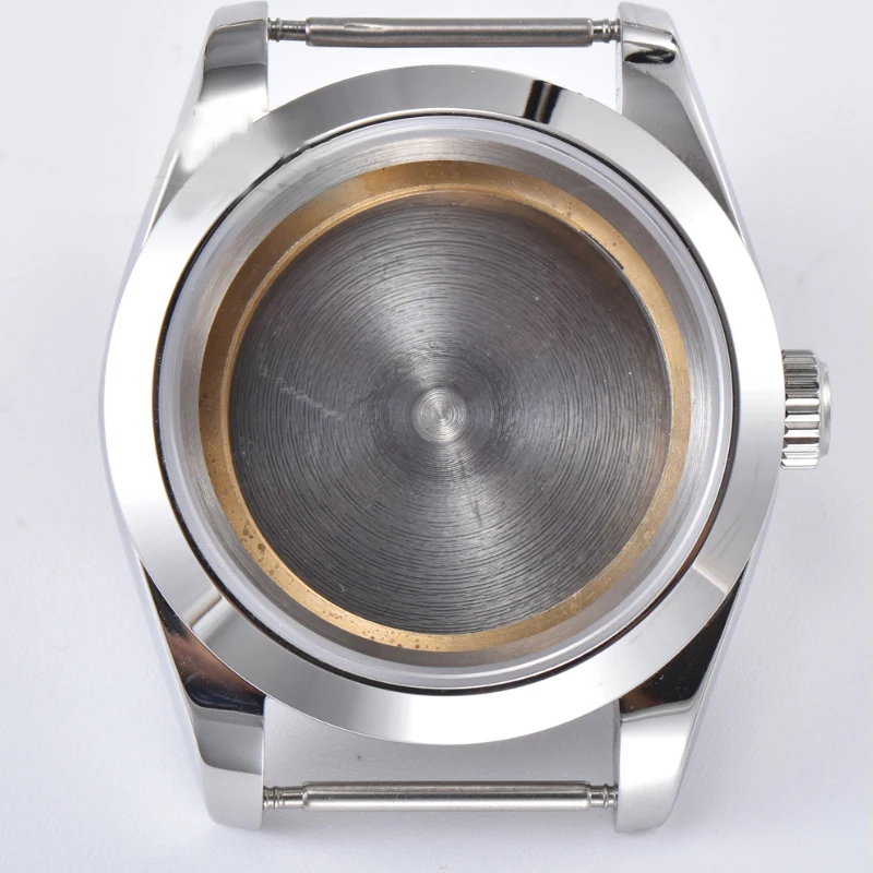 

For Seiko Watch Case 39mm Solid Steel Case Sapphire Mirror Suitable for EAT 28 Miyoda 82 Series Movement Watch Accessories