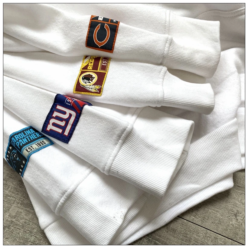 

Men's football team appreal hooded Sweatshirt Pullover long sleeve man clothing high street American