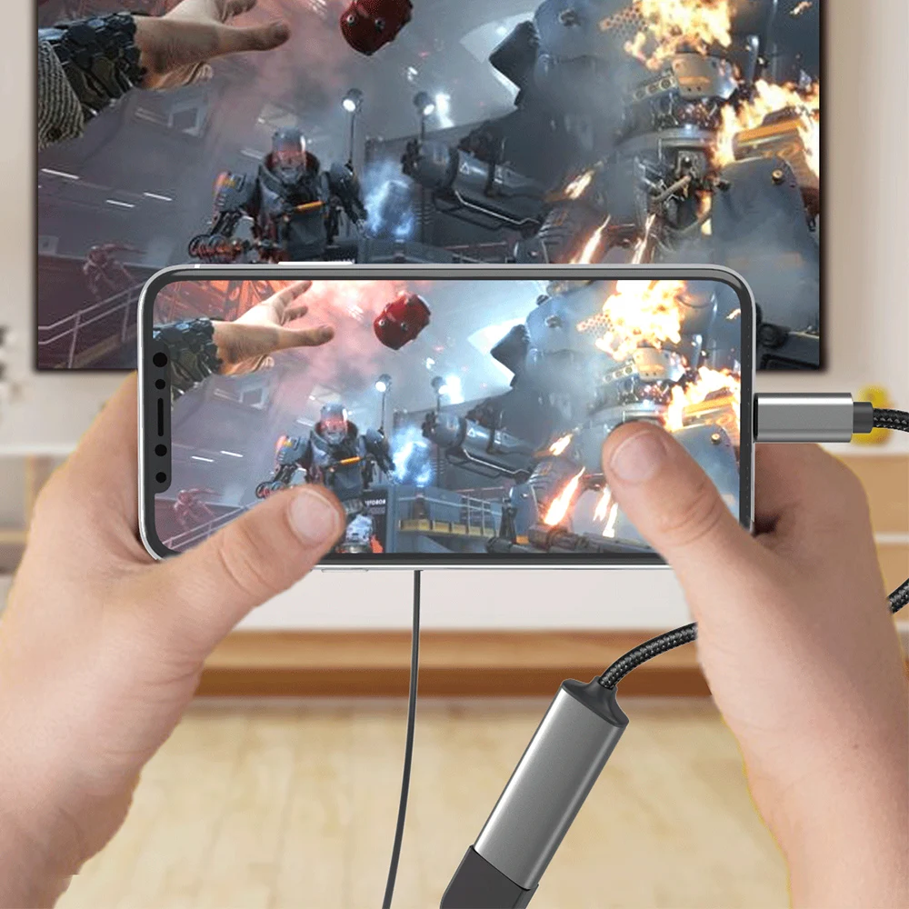 usb type c to hdmi adapter usb 3 1 usb c to hdmi adapter converter for macbook air prohuawei matebooksamsung s10 s9 tablet free global shipping