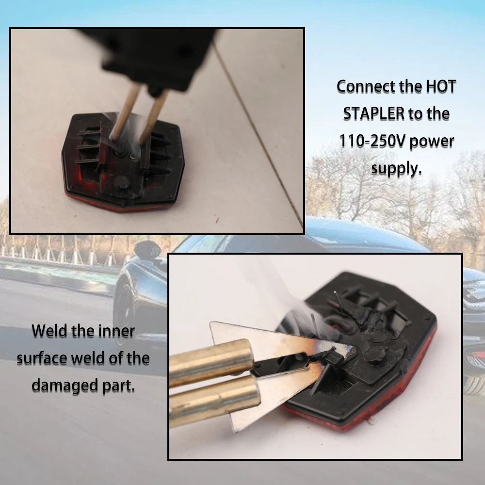

Car Bumper Repairing Machine Plastomer Welding Machines Welding Repairing Tool Hot Staplers 50W