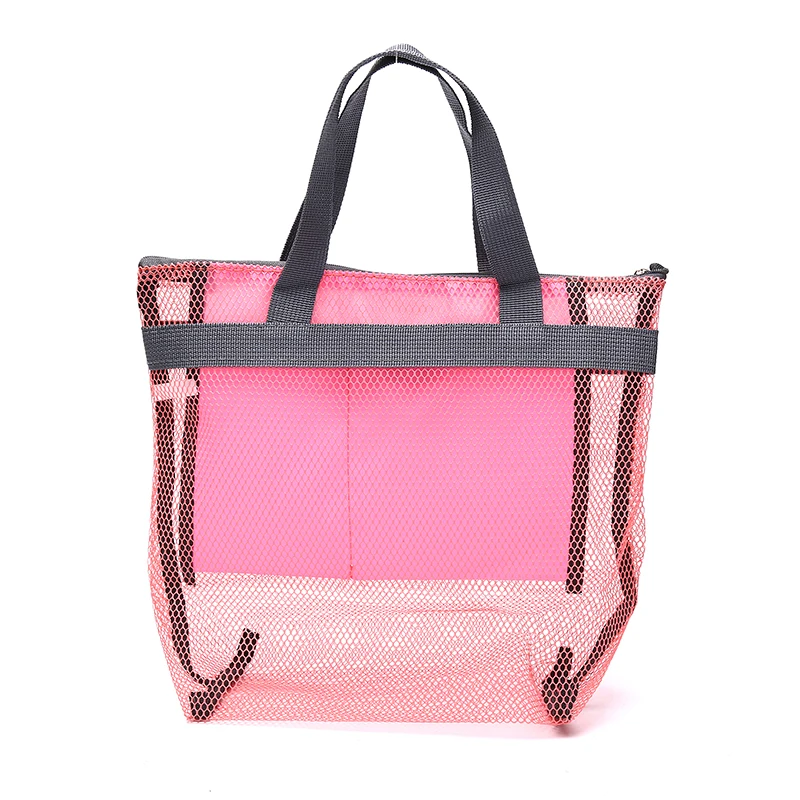 

New Mom Baby Storage Bag Swimming Mesh Beach Bag Travel Clothing Storage Fitness Bag