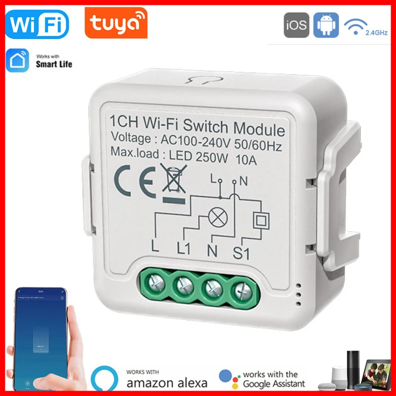 Умный светильник ель света Tuya с Wi Fi таймером и управлением через