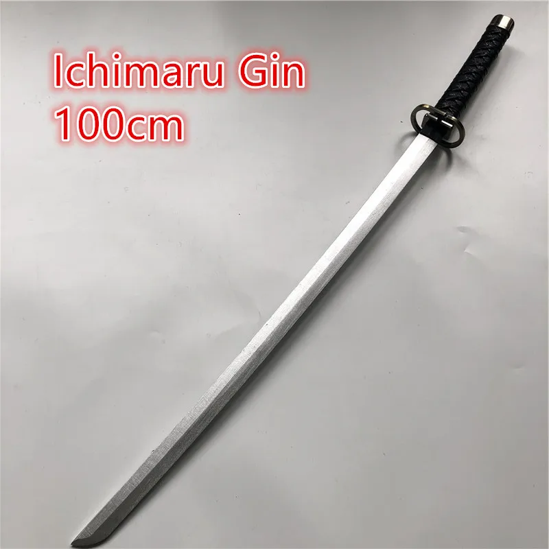 

cosplay Ichimaru Gin 1:1 Aizen Sousuke Bleach Kurosaki ichigo sword none moon Sword Role cosplay Bleach Wood Sword Weapon 100cm
